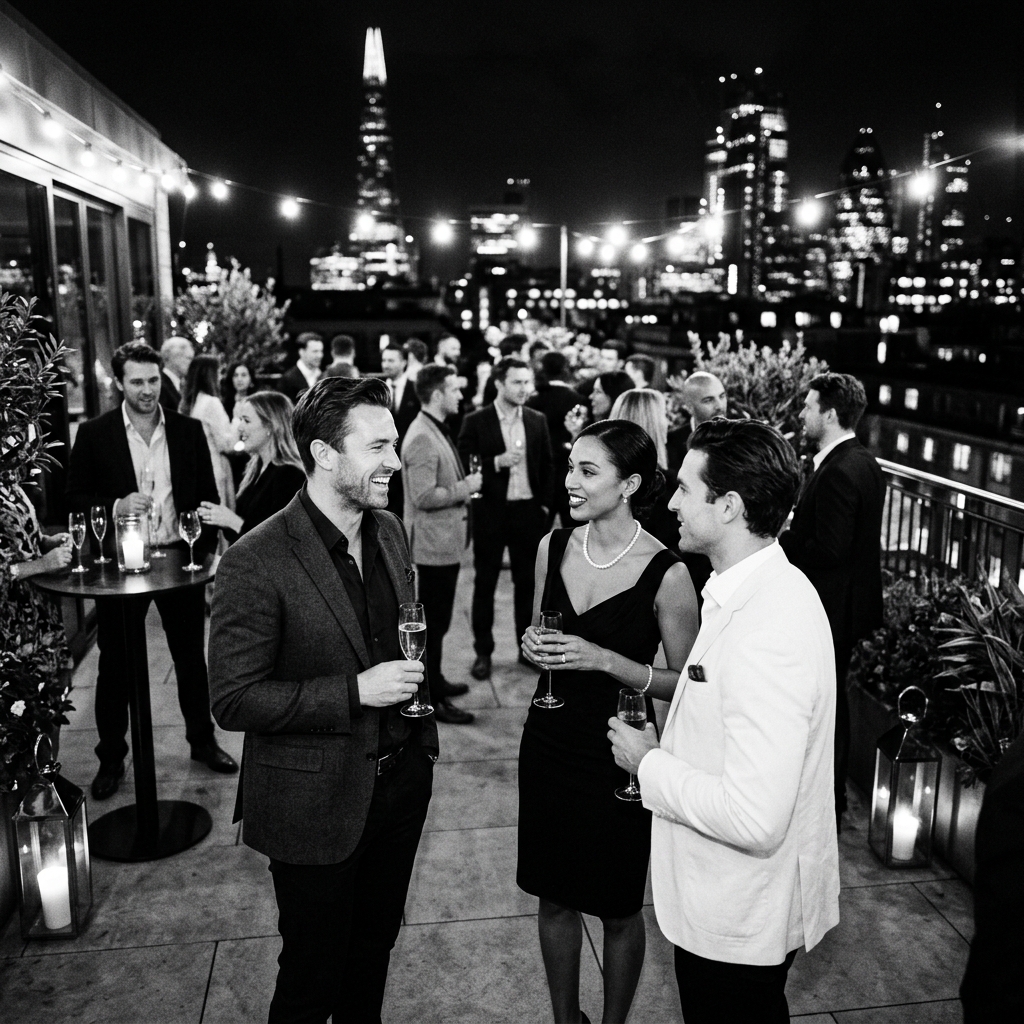 Casual campfire gathering